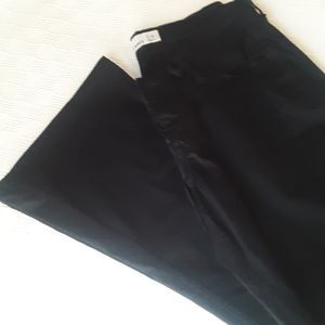 Old Navy Black Flare Khakis